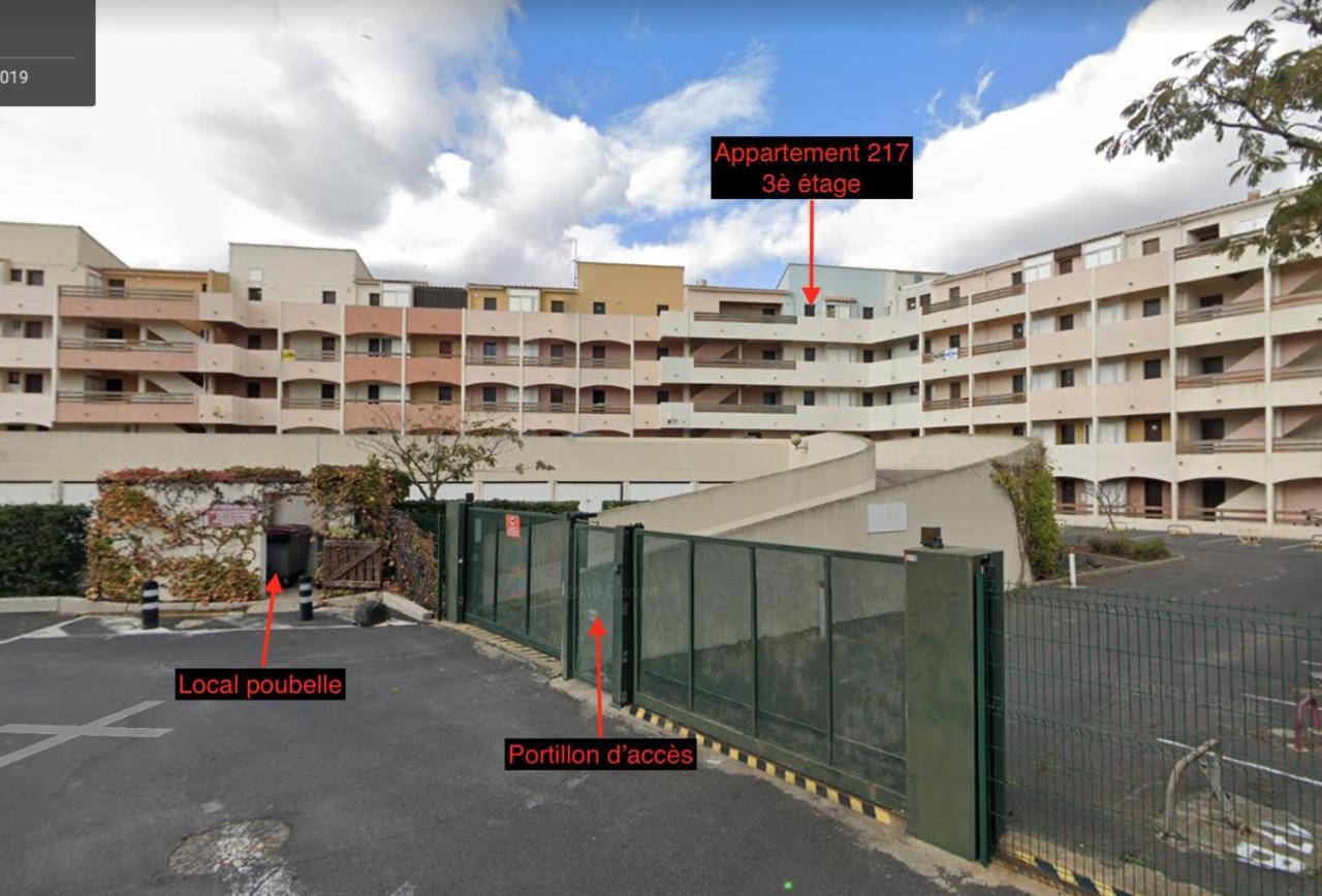 L'Arche De Noe 217, Studio Mezzanine Vue Imprenable Agde Zewnętrze zdjęcie